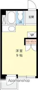 K’S COURT水道代込【302号室号室】の間取り