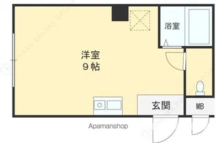 ピスケス花園【1階】の間取り