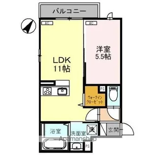 D-Residence諸江町Corazon【2階】の間取り