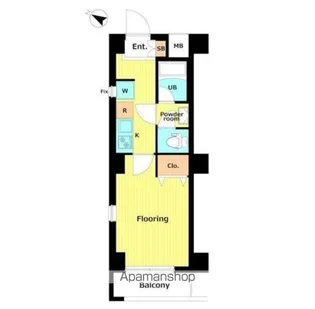 VALESIA YOKOHAMA SOUTH CITY【3階】の間取り