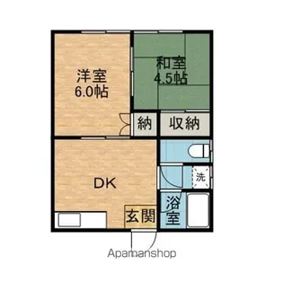 エース・ハイツ【1階】の間取り