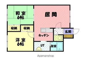 共立マリンハウス【103号室】の間取り