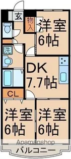 シャルム【2階】の間取り