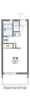 レオパレスメゾン・ド・エトワール【2階】の間取り