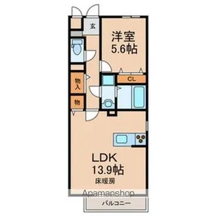 ステラート【3階】の間取り