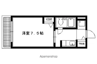 プロスパコート【301号室】の間取り