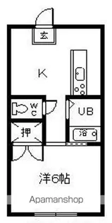 リンデン【201号室】の間取り