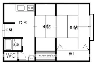 プリーメルハイツ【2階】の間取り