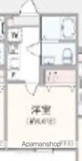 アザーレ・パッシオ元住吉【1階】の間取り