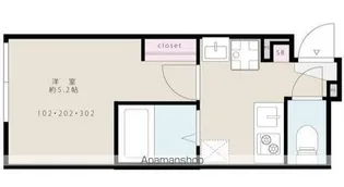 メゾン新柴又駅前【3階】の間取り