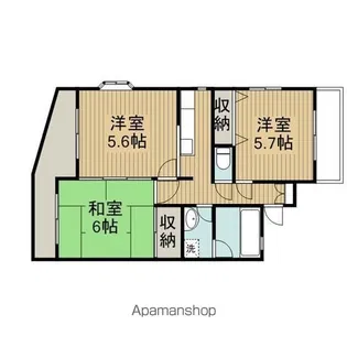 ジュネス町田【105号室】の間取り