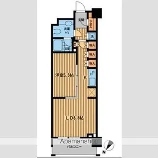 プライムアーバン日本橋横山町【5階】の間取り