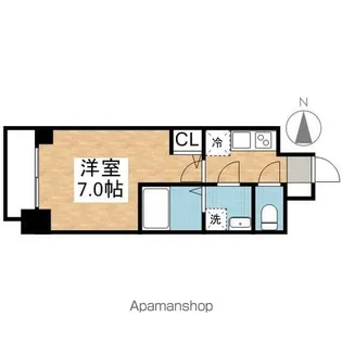 オーキッドレジデンス鶴舞(旧:S-RESIDENCE鶴舞)【3階】の間取り