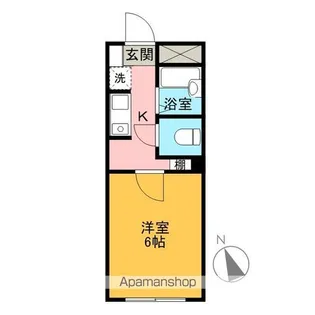 サンビレッジ仏子Ⅱ【4階】の間取り