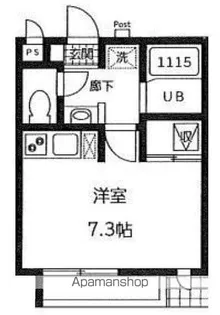 クローバー練馬【1階】の間取り