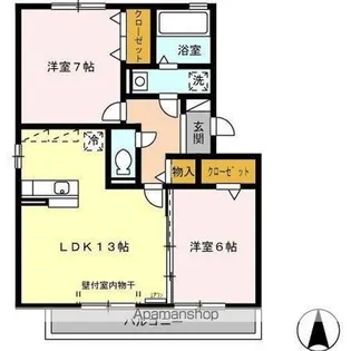 グラン・シャリオ【2階】の間取り
