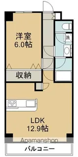 パルテノン新田【5階】の間取り