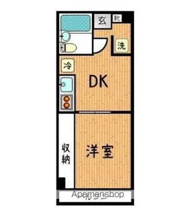 ハイツリヴァ・スター【2階】の間取り