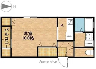 オーベルジュ(向宿)【2階】の間取り