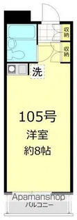 パレロワイヤル弦巻【1階】の間取り