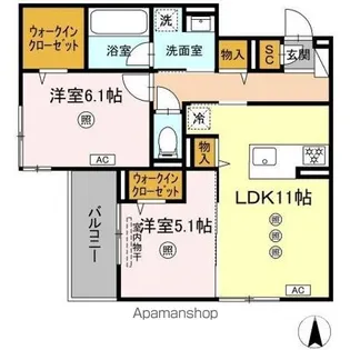 BEIRA DO RIO MUROMI【2階】の間取り