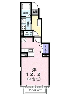 ソレイユ・光【1階】の間取り