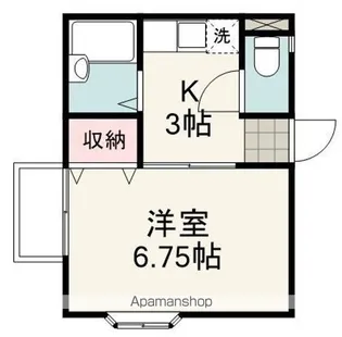 サマックスプランドール【201号室】の間取り
