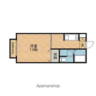 シャーメゾン賀【2階】の間取り