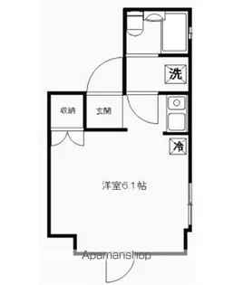 ヒューゲルハイム三軒茶屋【2階】の間取り