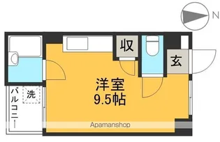 ノースリバーⅠ【4階】の間取り