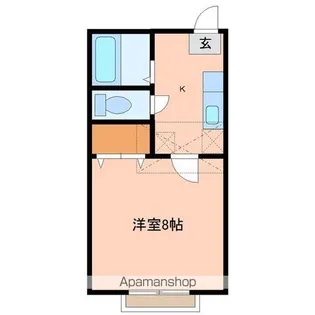 ホープハイツ【2階】の間取り
