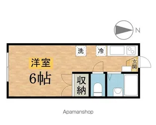 グリーンフィールド【2階】の間取り