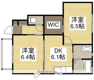 アリエッタ A棟【1階】の間取り