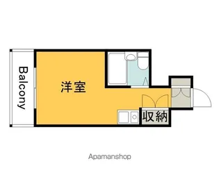 ジューヌボワ【5階】の間取り