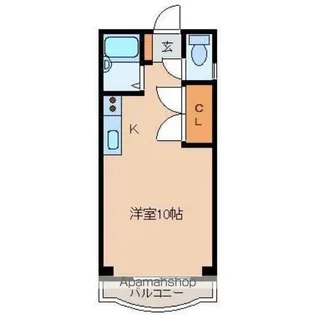 シャボンド—ル大工町【206号室】の間取り