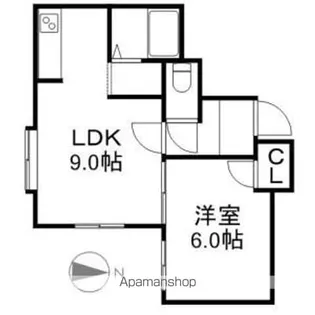 アイコート10【103号室】の間取り