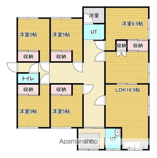 勝栄マンション【1階】の間取り