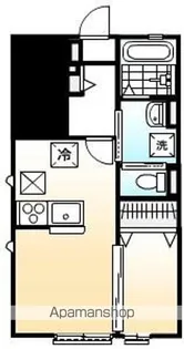 シャルール【103号室号室】の間取り