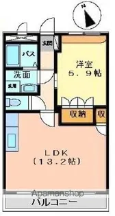 ル・ボヌール【3階】の間取り