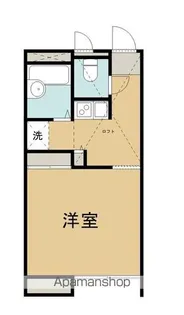 ラフィーナ山北【110号室】の間取り