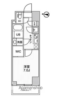 ガリシア森下Ⅴ【6階】の間取り
