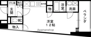 ES−GRANDE MINAMIMORIMACHI【7階】の間取り