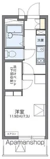 レオパレスKウッズⅡ【3階】の間取り