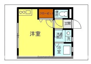 ブランドゴール【103号室】の間取り