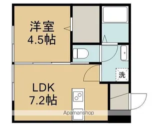 アリエッタK【2階】の間取り