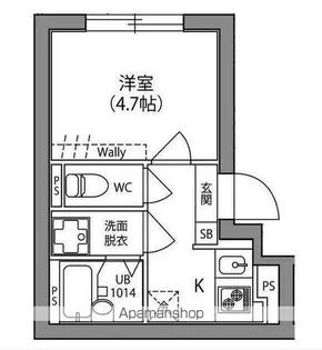 HIーFIVE阿佐ヶ谷【1階】の間取り