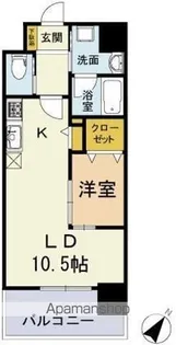 フォレスタ高砂【7階】の間取り