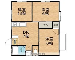 ソフィアⅡ【101号室】の間取り