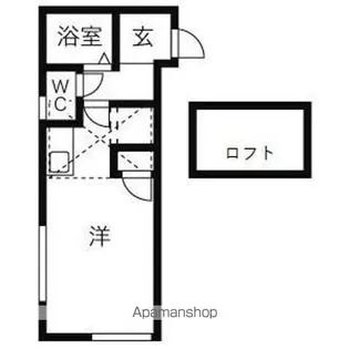 NOA北郷【105号室】の間取り