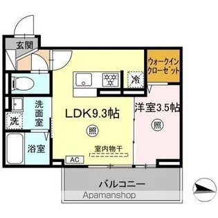 エスト・プラージュ【3階】の間取り